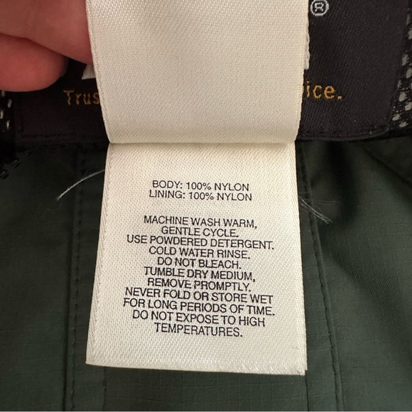 REI Elements Women's Hooded Full Zip Outdoor Jacket Multi Green Size L - Picture 14 of 16